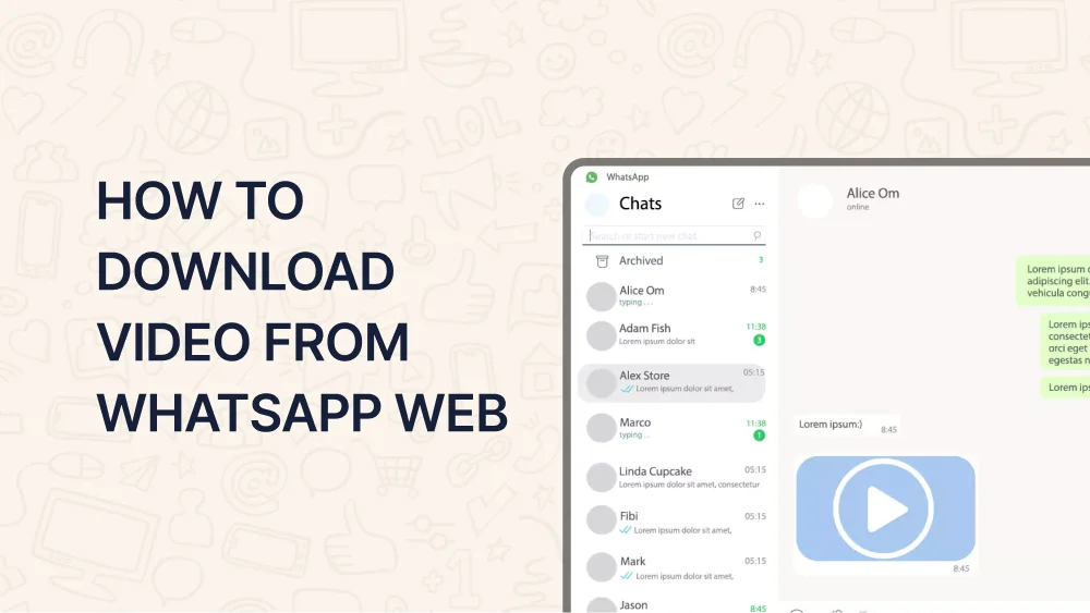 How to Download Video from WhatsApp Web