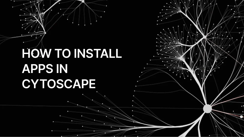 How to Install Apps in Cytoscape