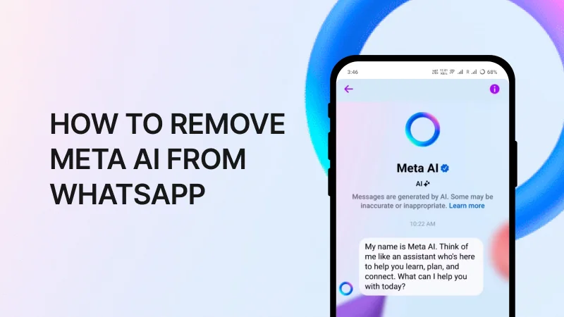 How to Remove Meta AI from WhatsApp